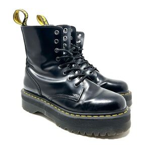 Dr. Martens Jadon Boots Women’s 10 Men’s 9 Black Lace Up Platform Grunge Goth
